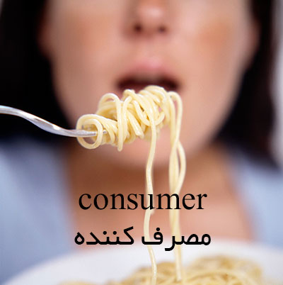 consumer - مصرف کننده