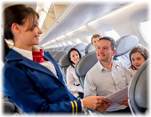 flight attendant - مهماندار
