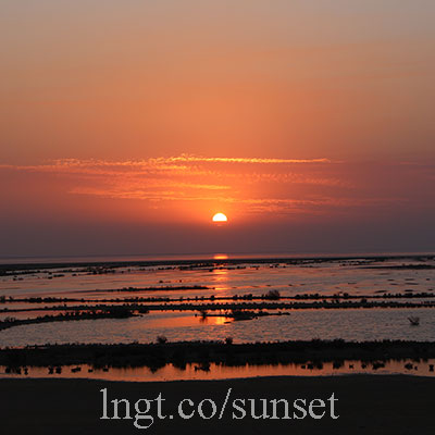 sunset - غروب آفتاب