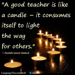 A Good Teacher Is Like