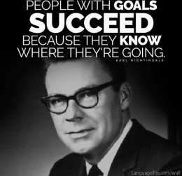 People with goals succeed because they know where they are going. 